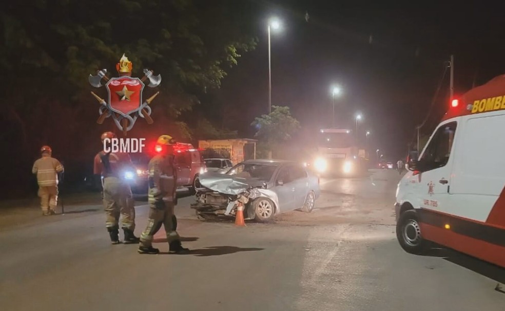 G1 - Colisão entre quatro veículos deixa quatro feridos em Brazlândia, no  DF - notícias em Distrito Federal
