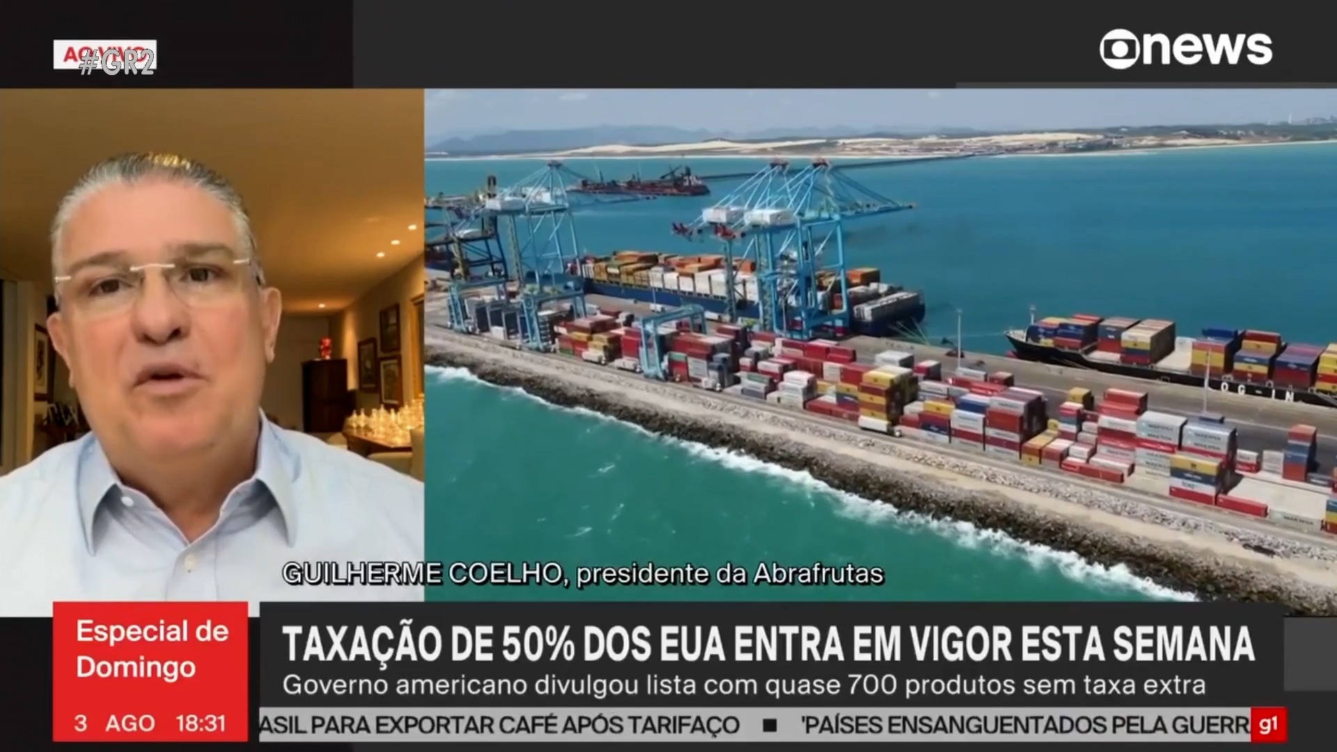 VÍDEOS: GR2 de segunda-feira, 4 de agosto 