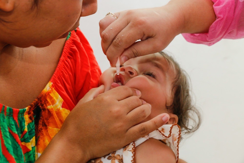 Vacinas contra poliomielite já estão disponíveis nas UBS's da zona urbana de Óbidos