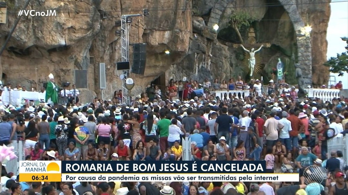 Romaria de Bom Jesus da Lapa é cancelada, mas terá missas transmitidas pela  internet