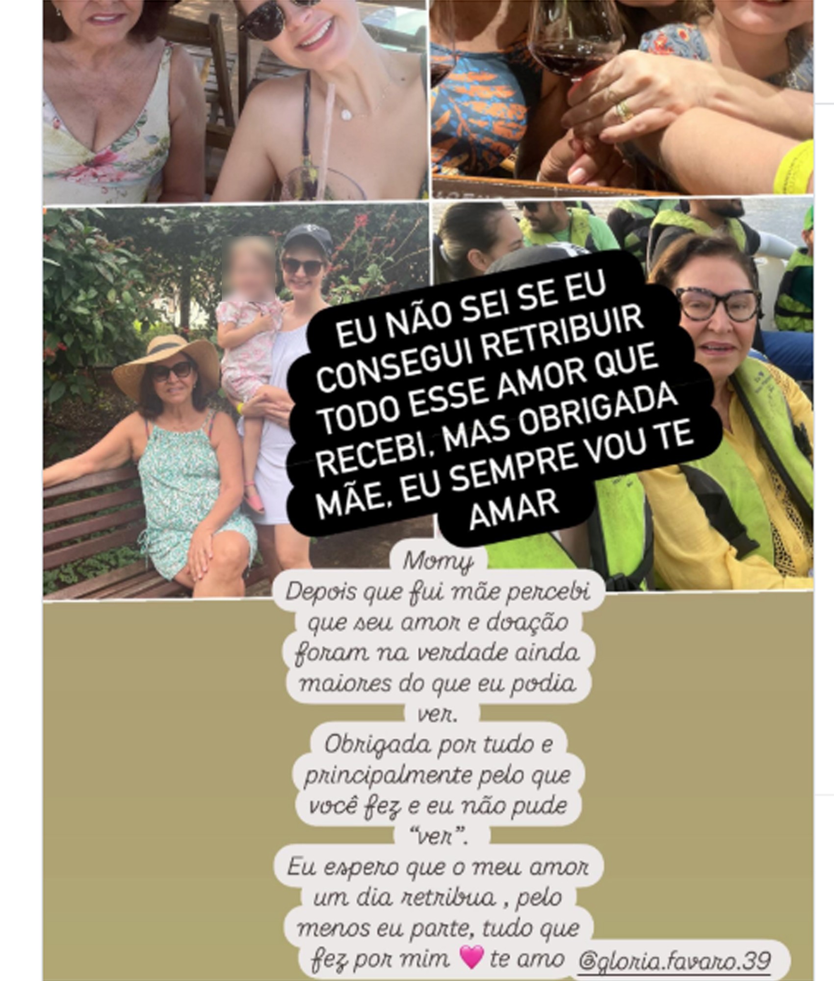 Filha homenageia mãe que morreu após cair de escada de avião: 'Eu sempre vou te amar'