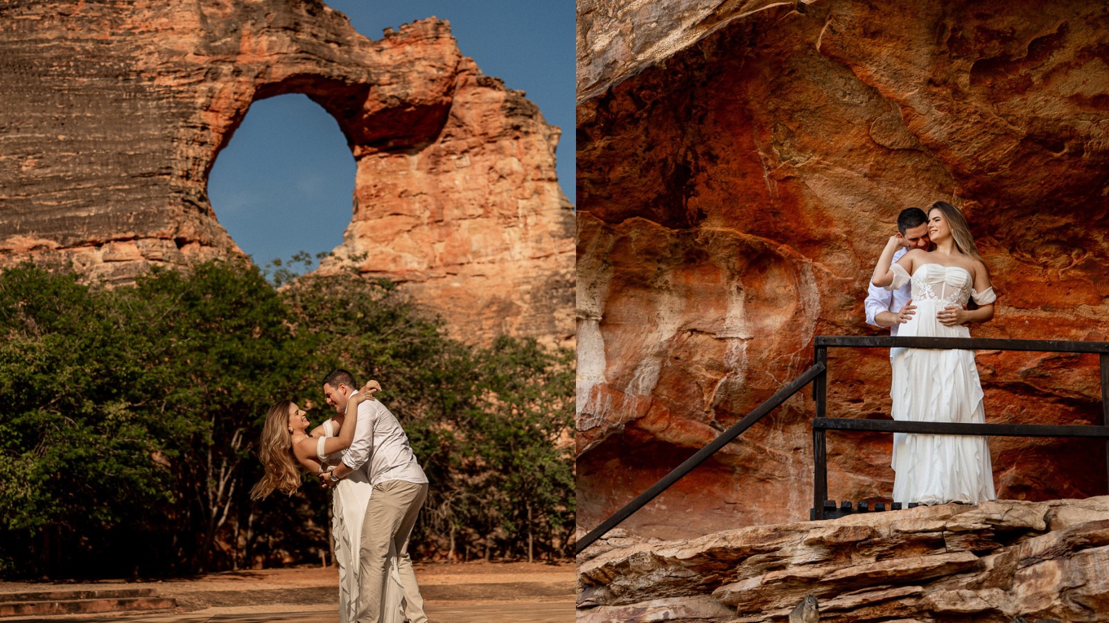 Parque Nacional Serra da Capivara vira cenário de ensaio de pré-casamento: 'visitamos sempre', dizem noivos
