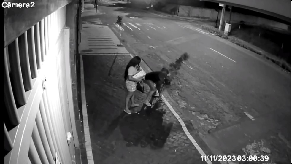 Roubo pinheiro casa Uberlândia bilhete momento cachaça — Foto: Arquivo pessoal