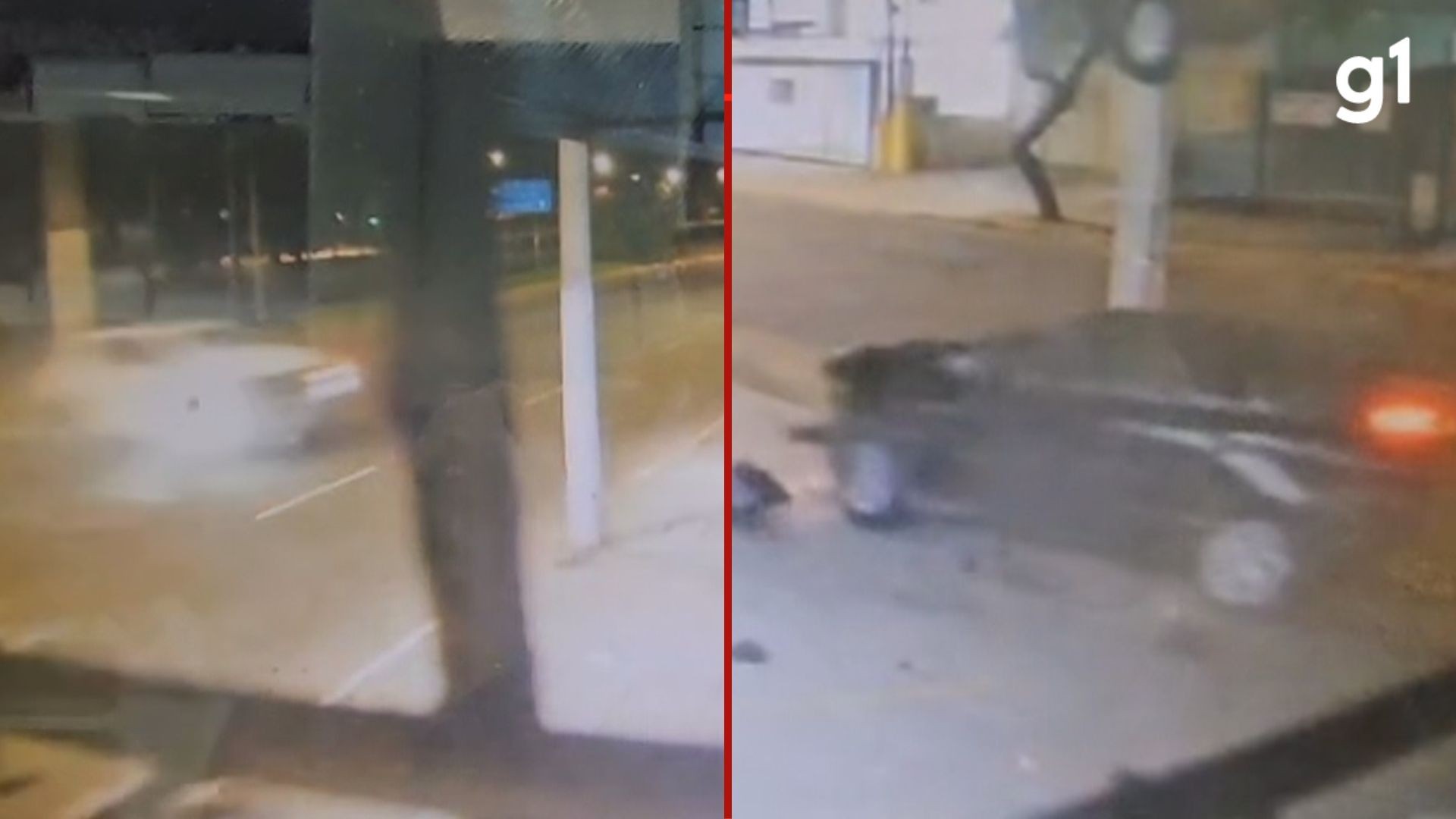 Vídeo mostra colisão com 4 feridos em Porto Alegre; passageira que causou acidente foi flagrada descartando garrafa de cerveja