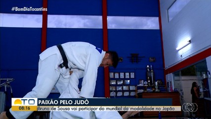 Atleta surdo se prepara para encarar mundial de judô e inspira com a paixão pelo esporte