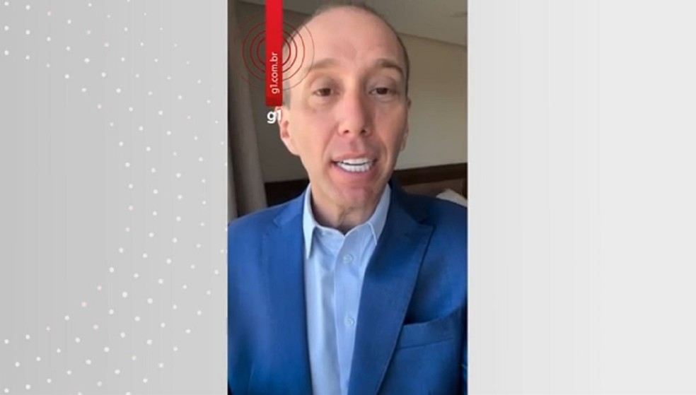 Rodrigo Manga, prefeito afastado de Sorocaba — Foto: Reprodução