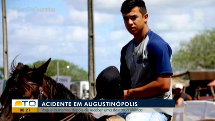 Vaqueiro morre após receber descarga elétrica de caminhão em Augustinópolis