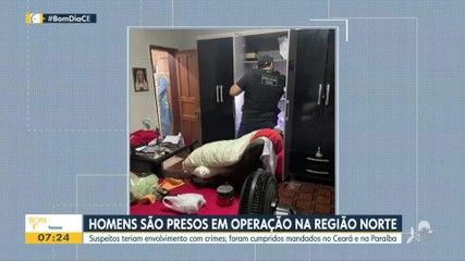 Homens são presos em operação na Região Norte do Ceará