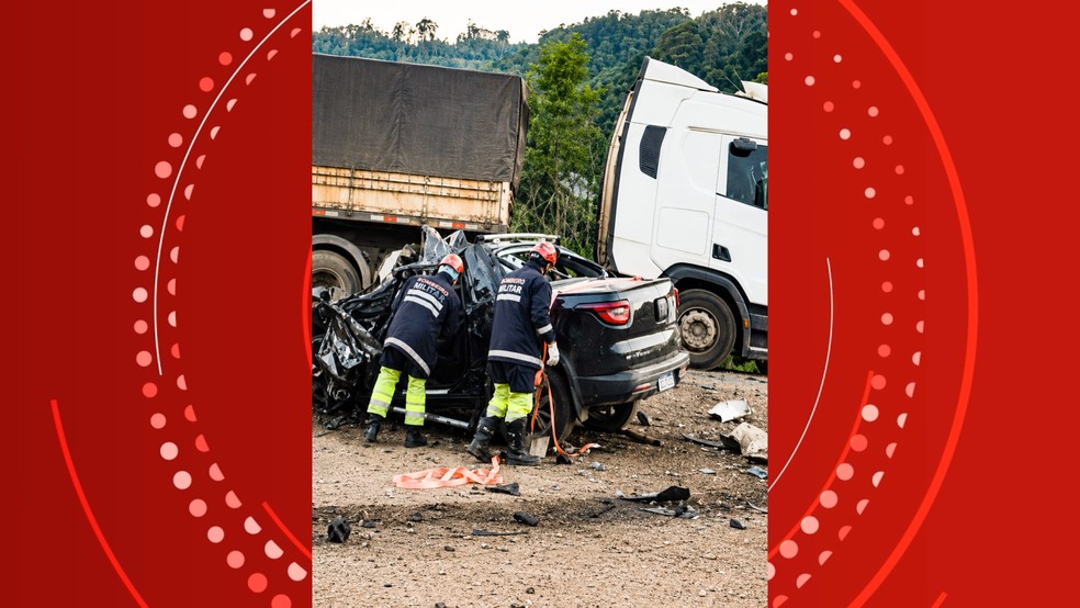 Acidente na BR-364 deixa 5 mortos &mdash; Foto: Caique Brilhante