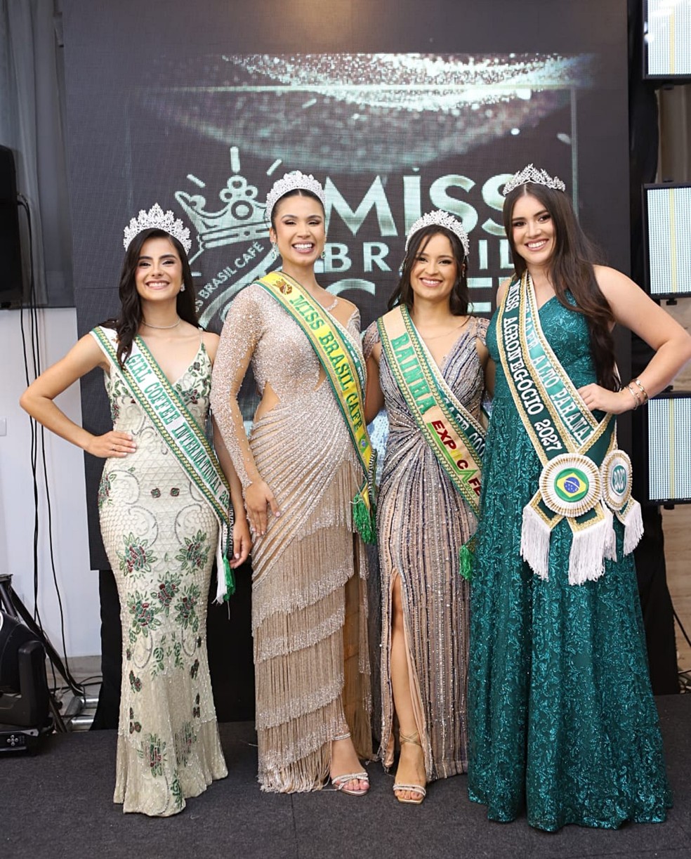 Corte do Café foi eleita em concurso durante o 4º Encontro Nacional de Lideranças Mulheres do Café do Brasil, em Varginha — Foto: Watson Fotógrafo