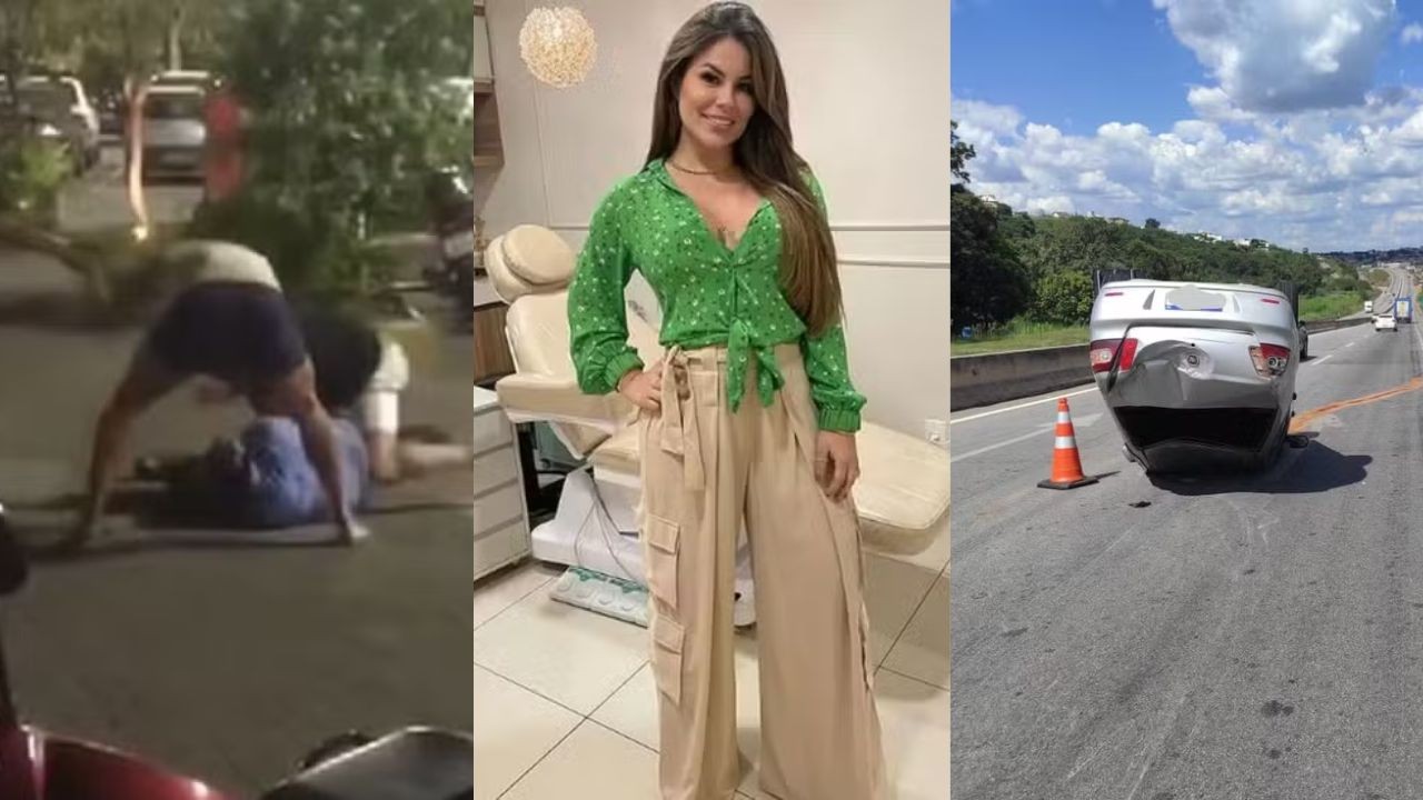 Você viu? Briga em shopping termina com três detidos, Lorena Marcondes condenada em mais um processo e criança arremessada de carro em acidente