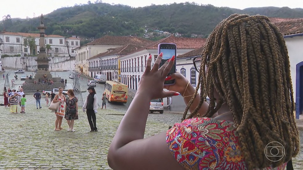 Turismo registra crescimento no Brasil. — Foto: TV Globo/Reprodução