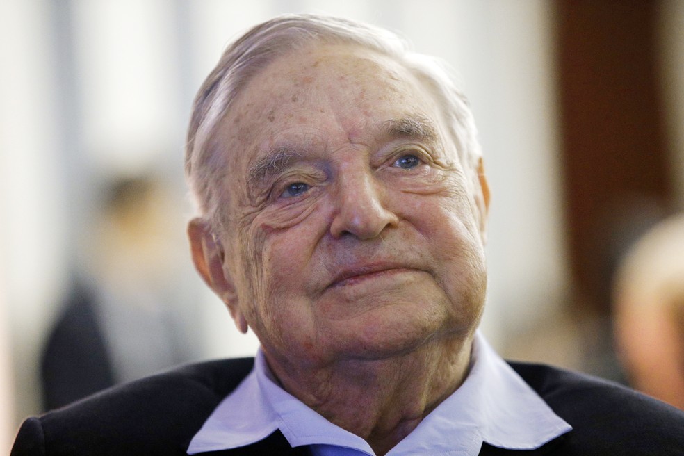 George Soros, fundador e presidente da Open Society Foundations. — Foto: Francois Mori/ AP