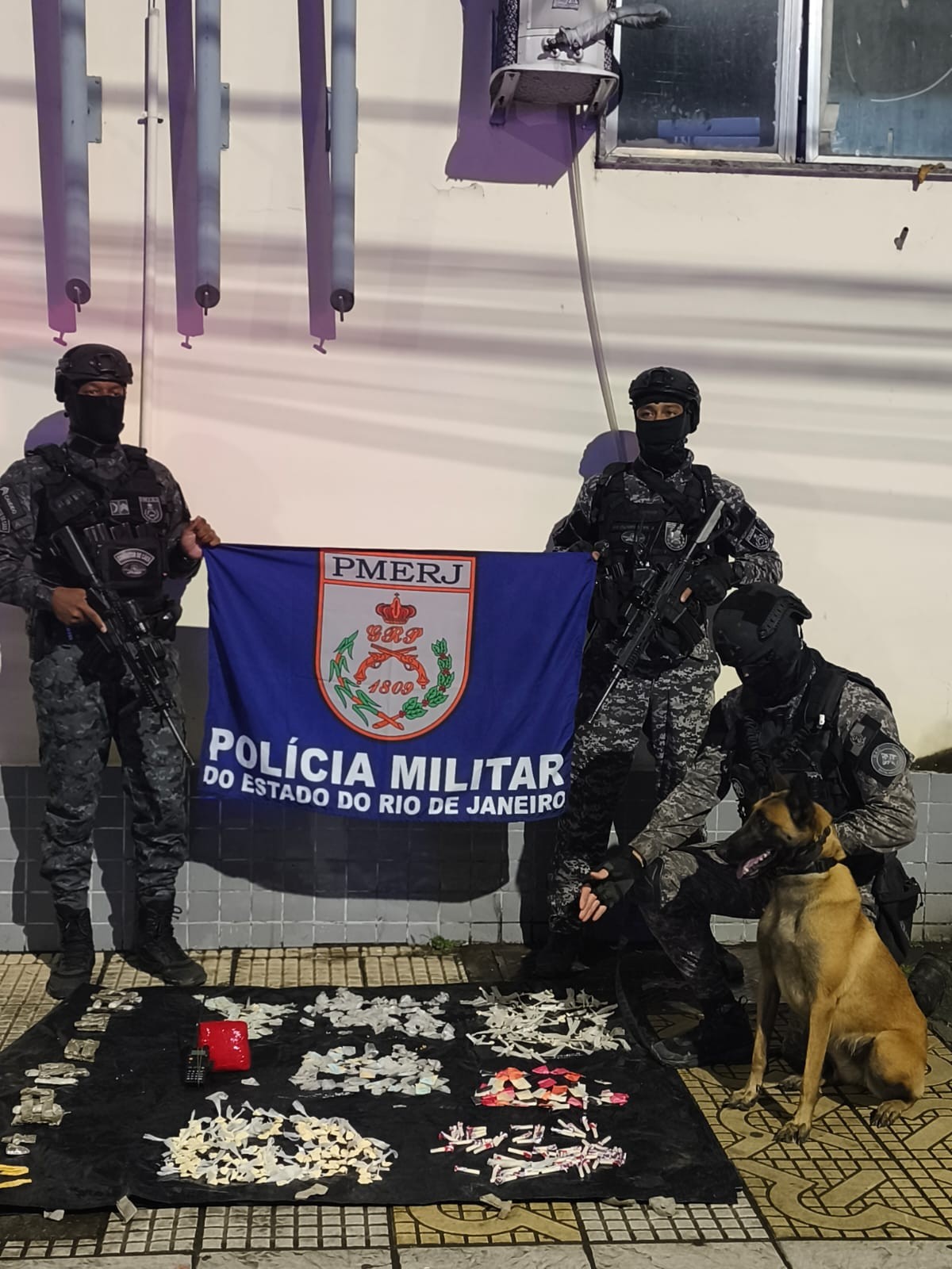 BAC apreende drogas em Volta Redonda