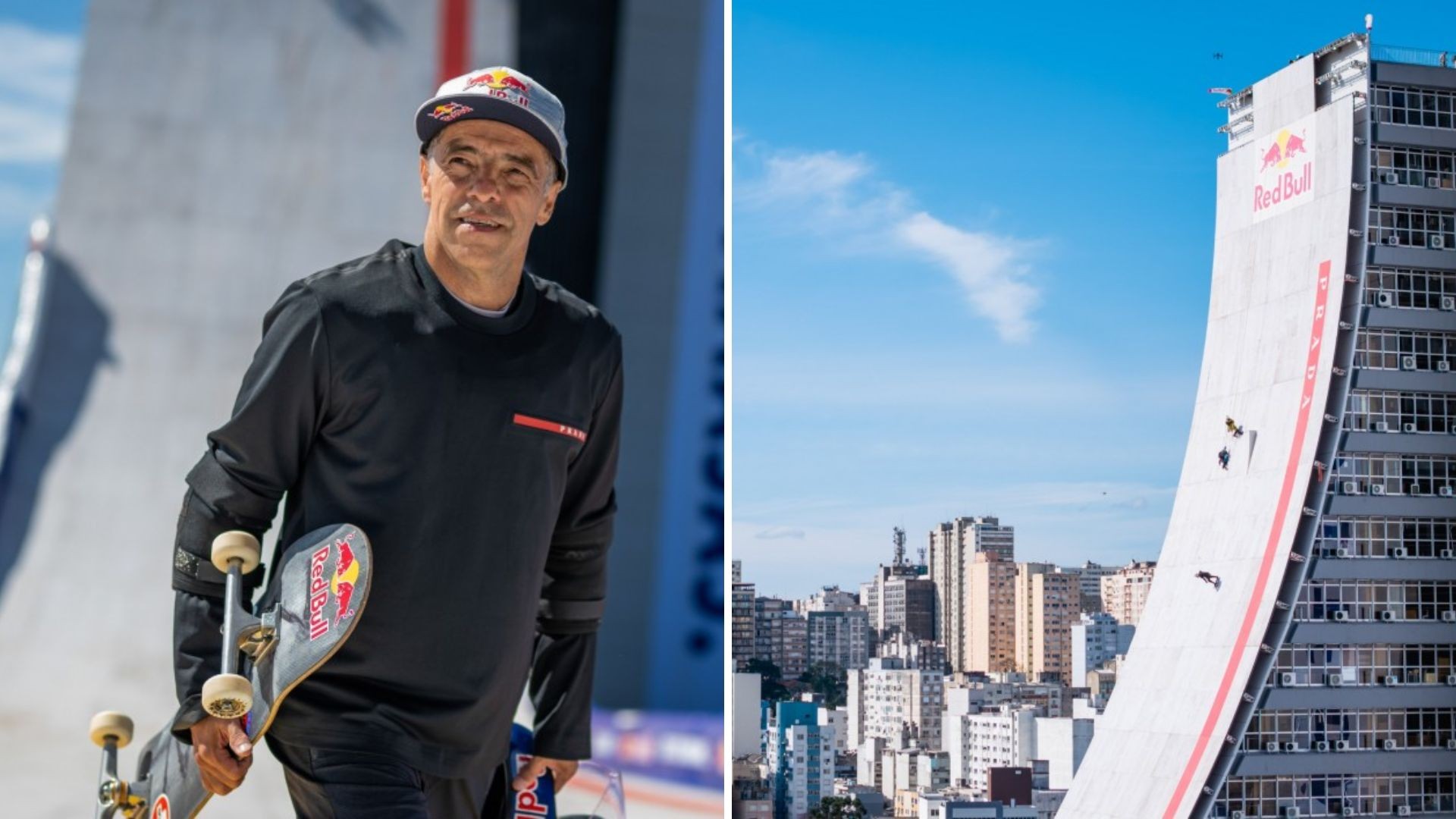 Descida de skate em prédio famoso de Porto Alegre tem data definida; saiba tudo sobre ação com Mineirinho