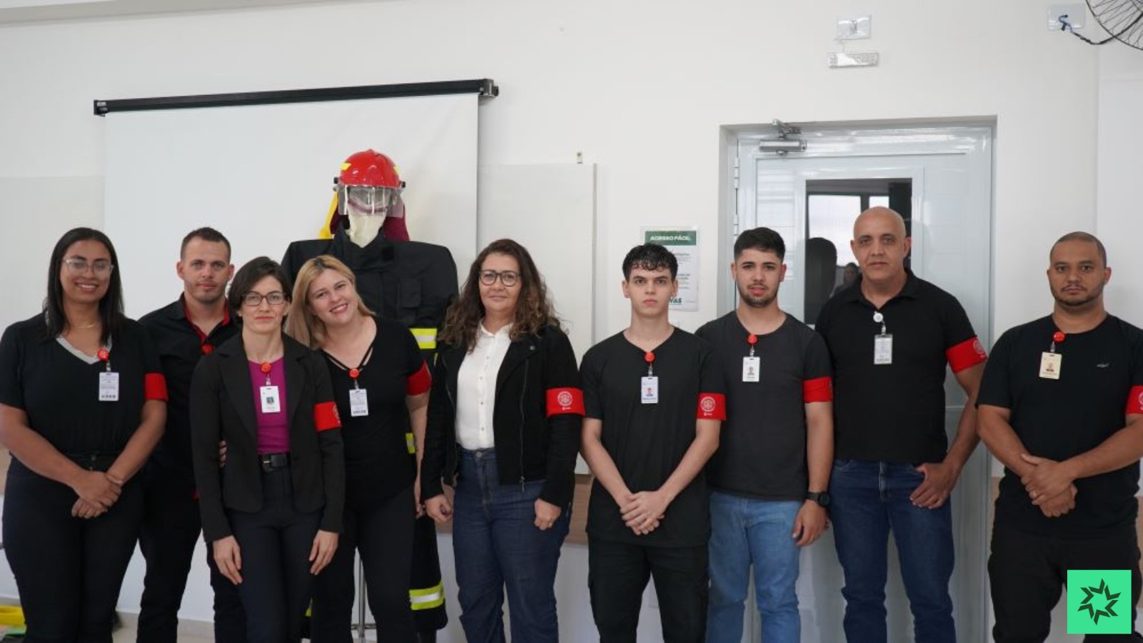 CHSL:1º hospital regional com brigadistas profissionais formados na instituição
