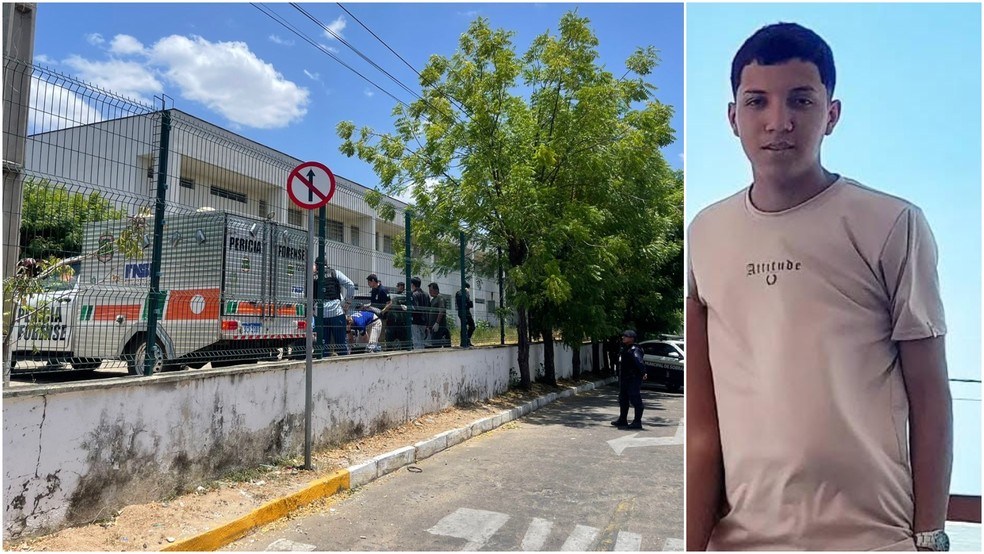 Victor Guilherme é um dos alunos que morreu baleado em escola na cidade de Sobral. — Foto: Mateus Ferreira/ SVM/ Arquivo pessoal