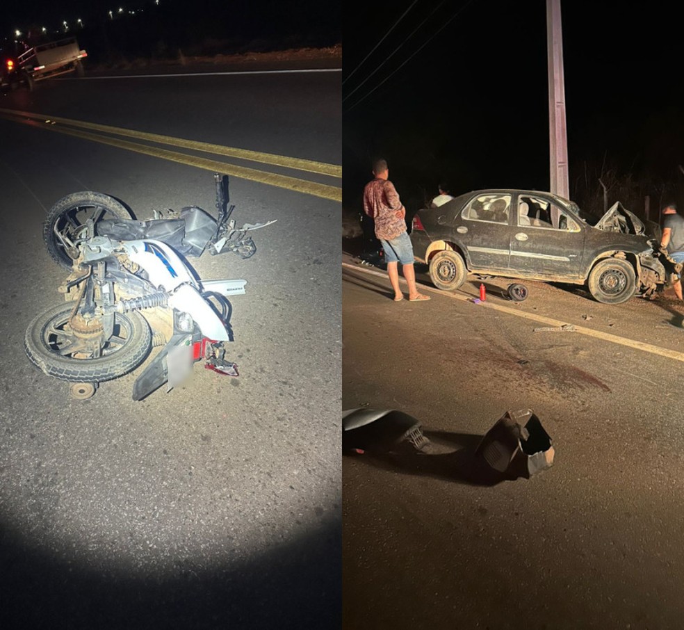 Motorista do carro foi conduzido à delegacia do município, onde confessou que havia ingerido bebida alcoólica e estava embriagado. — Foto: Reprodução