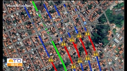 Ruas próximas à avenida Siqueira Campos em Araguaína serão interditadas para obras