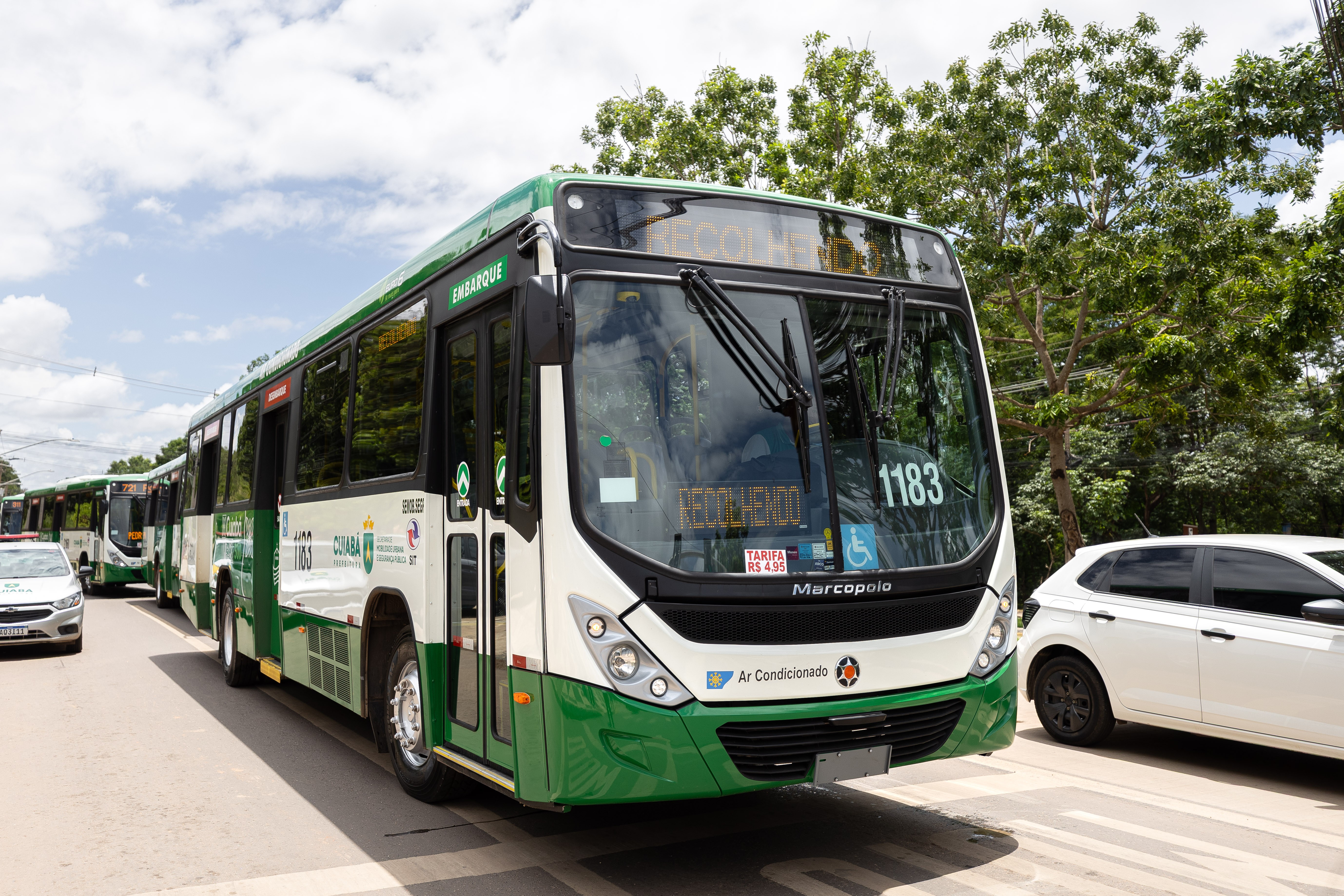 Passageiro a caminho de casa sofre mal súbito e morre dentro de ônibus em Cuiabá