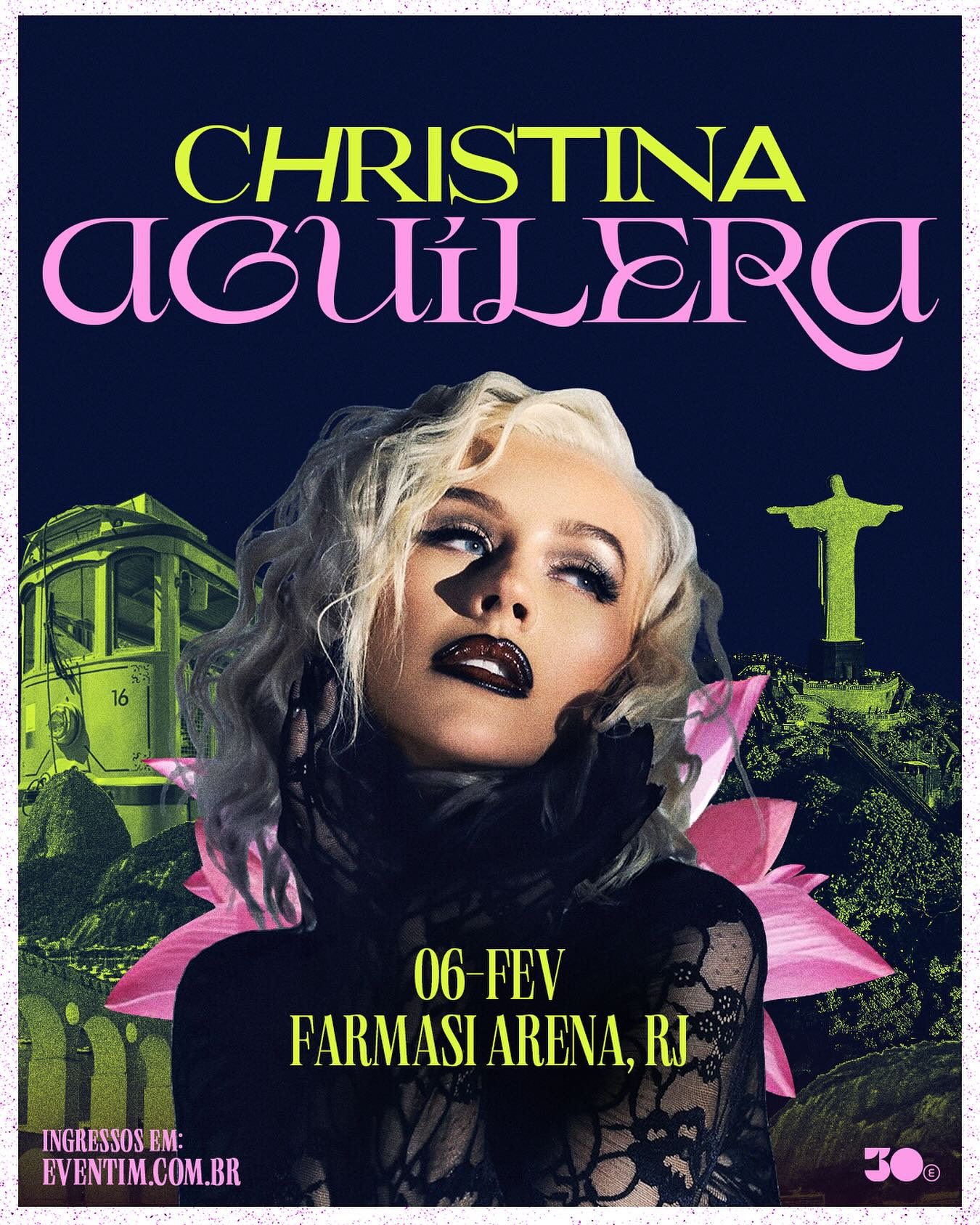 Christina Aguilera fará show no Rio de Janeiro em 2025