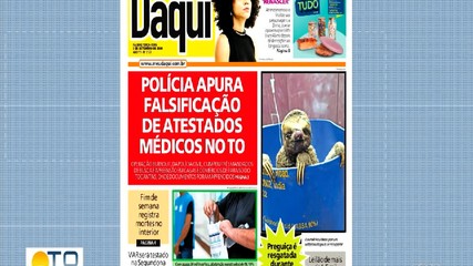Confira os destaques do Jornal Daqui