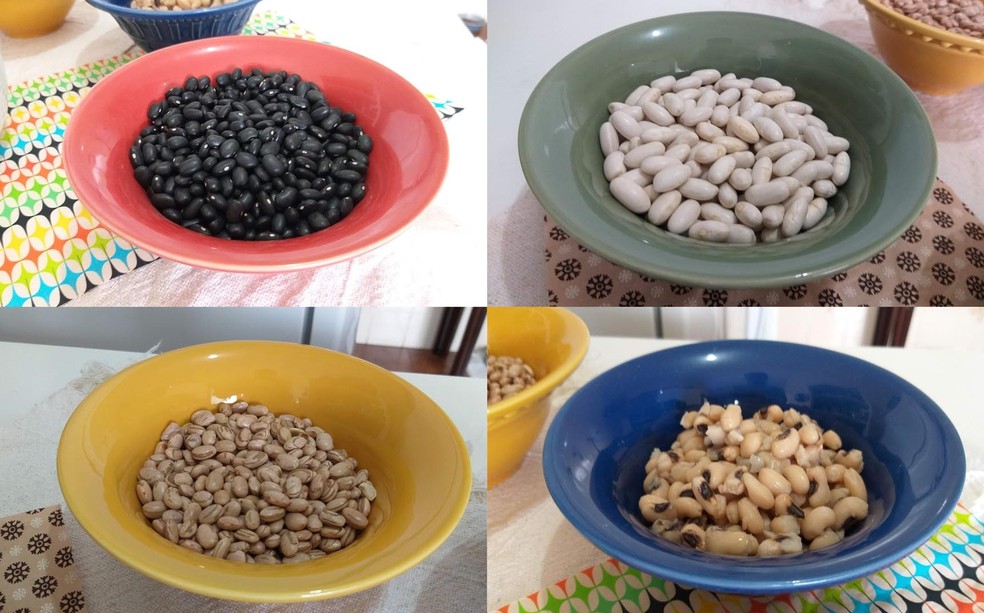 5 de 6
Inicialmente, o feijão carioca (foto 3) não foi bem recebido pela população. Hoje, é líder no consumo por conta da facilidade de seu cozimento — Foto: Margot Lambert