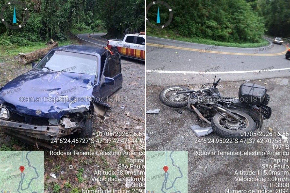 Motorista perde controle, invade pista contrária e provoca acidente com morte em rodovia no interior de SP
