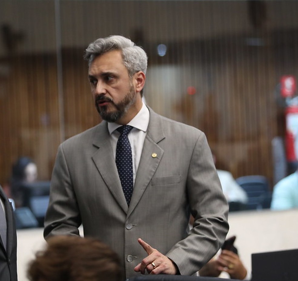 Deputado estadual Fábio Oliveira (Podemos) — Foto: Alep