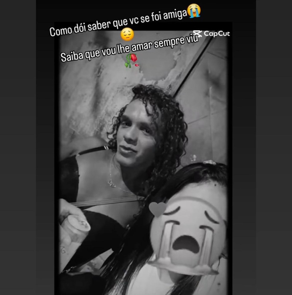 Amiga lamenta morte da influenciadora "Buiu a Bonita, em Manaus. — Foto: Reprodução/Redes Sociais