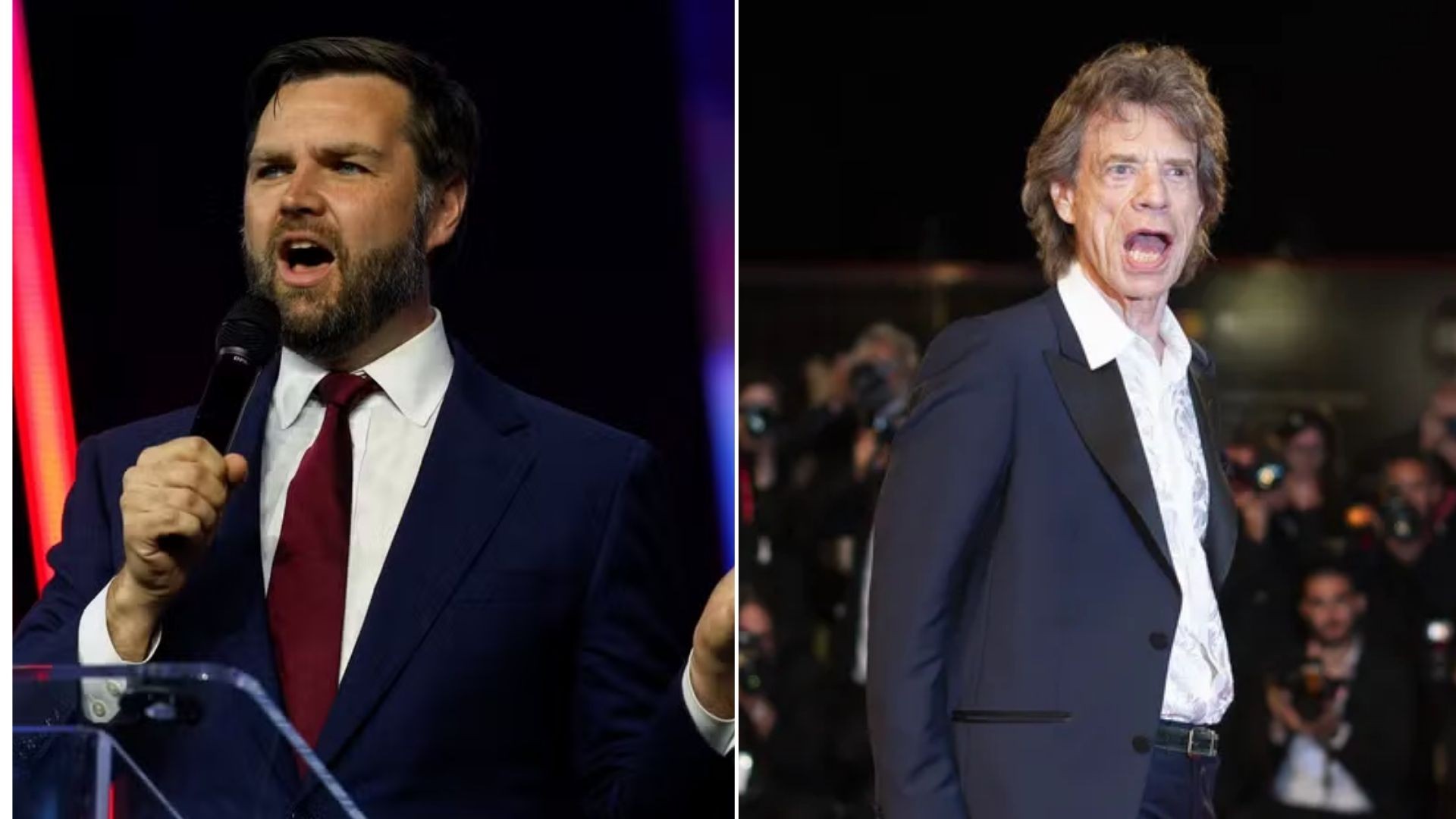 Mick Jagger da política? Vice de Trump vira meme após encontros 'pé frio' com Orbán, Papa Francisco e iranianos