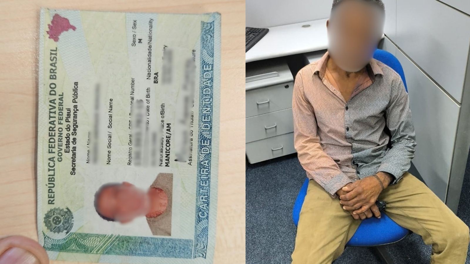 Idoso é conduzido duas vezes em um mês à polícia por tentar sacar benefício com documento falso em Teresina