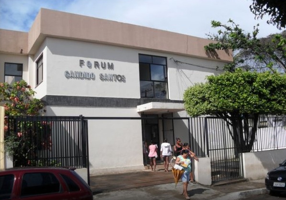 Caso aconteceu no Fórum de São Sebastião do Passé, na Região Metropolitana de Salvador — Foto: Divulgação/TJ-BA