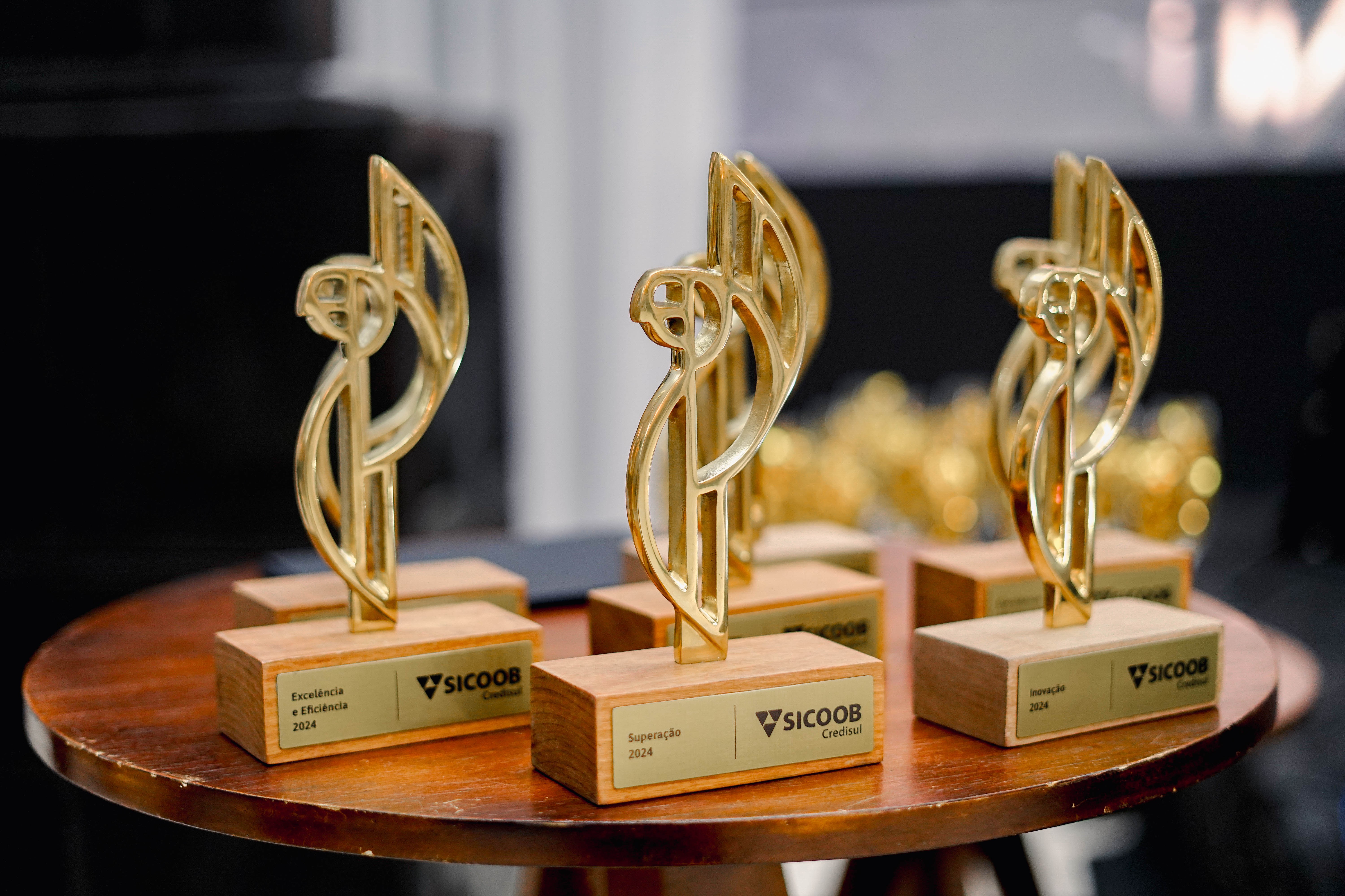 Troféu Arara de Ouro 2025 reconhece as agências destaque da Sicoob Credisul