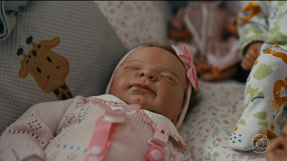 Boneca bebê reborn — Foto: Reprodução/TV Globo