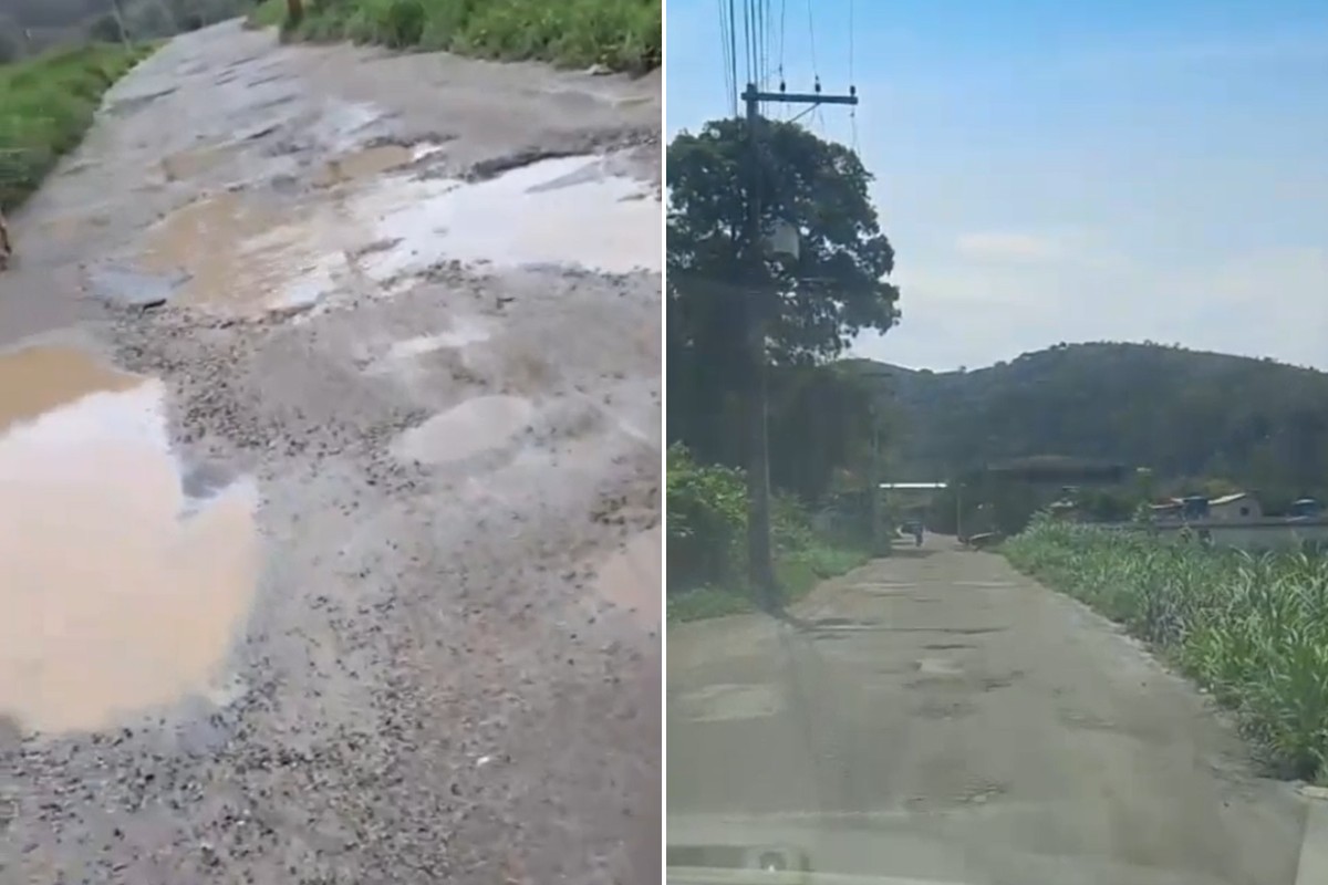Após dias de chuva, lama e buracos dificultam acesso em estradas rurais de Teresópolis