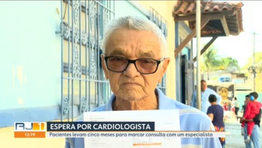 Pacientes esperam meses para consulta com cardiologista no Rio - Programa: RJ1 