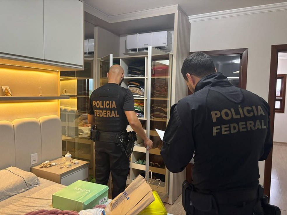 PF faz buscas em operação contra desvio de emendas para hospital no RS — Foto: PF/Divulgação