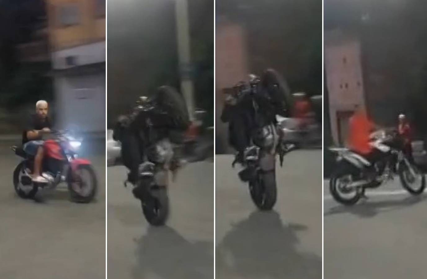 Moradores da Grande BH registram ao menos 15 boletins de ocorrência de 'rolezinhos' de moto no Natal