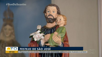 Festejo para São Jose vai até o dia 19 de março com várias atividades