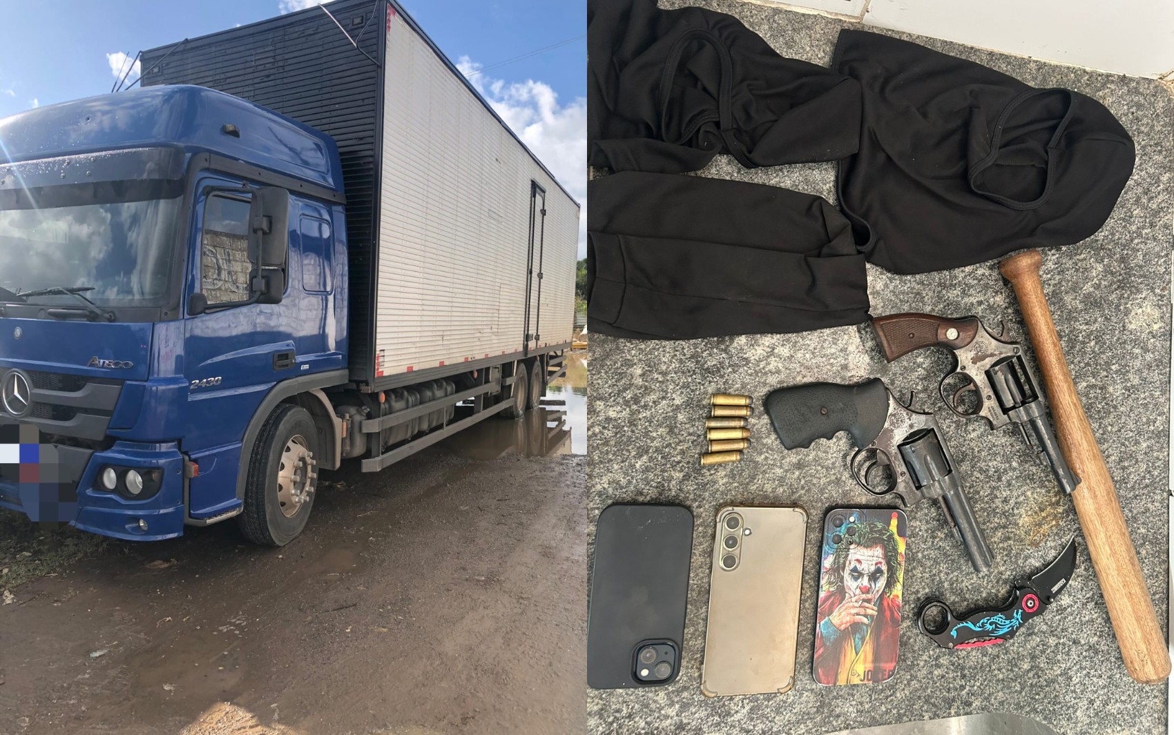 Criminosos são presos em motel após sequestrarem caminhoneiro e roubarem dinheiro por meio de 'bet'