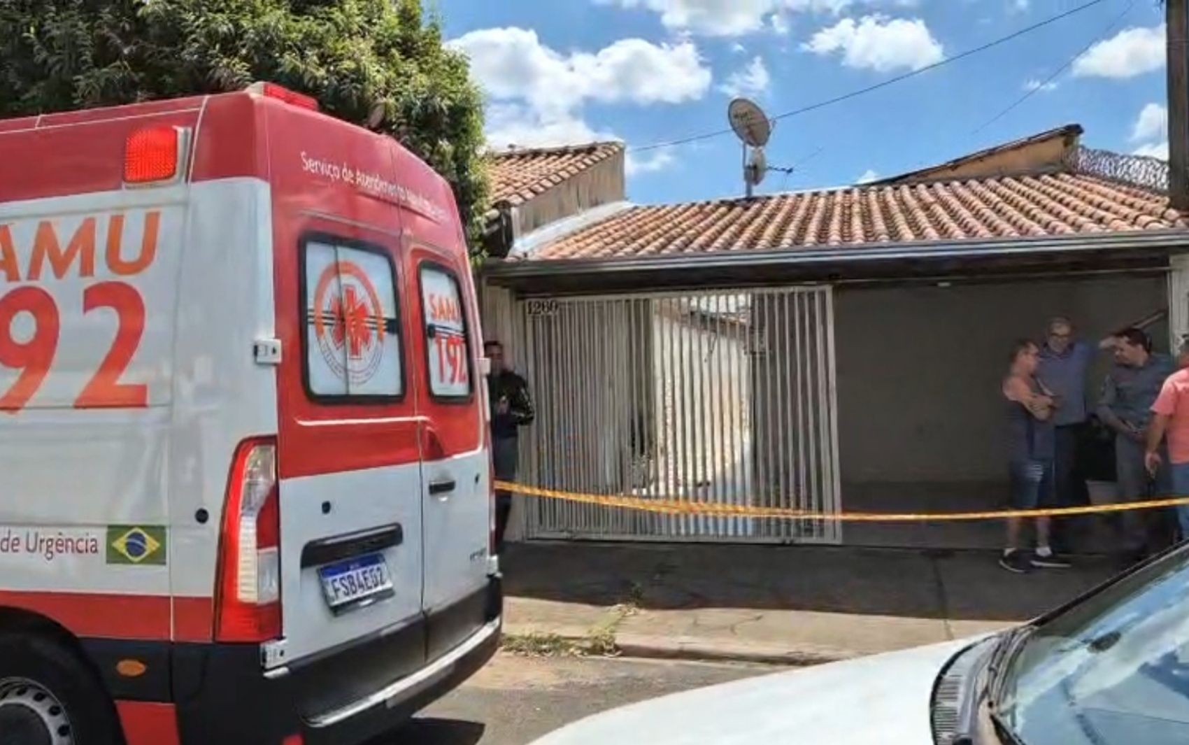 Idoso morre após sofrer descarga elétrica durante manutenção em caixa d'água de casa em Franca, SP