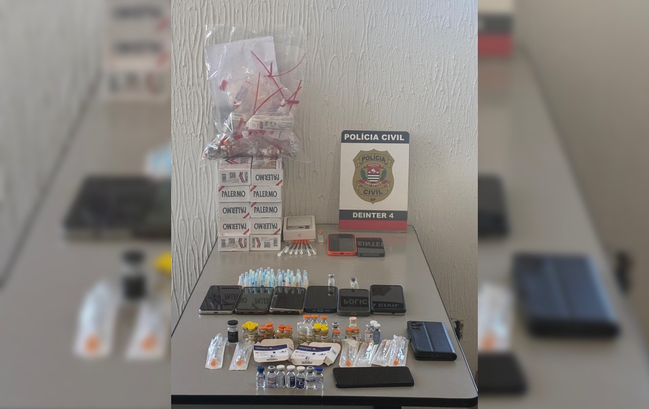 Cinco pessoas são presas por venda ilegal de canetas emagrecedoras e medicamentos em Promissão