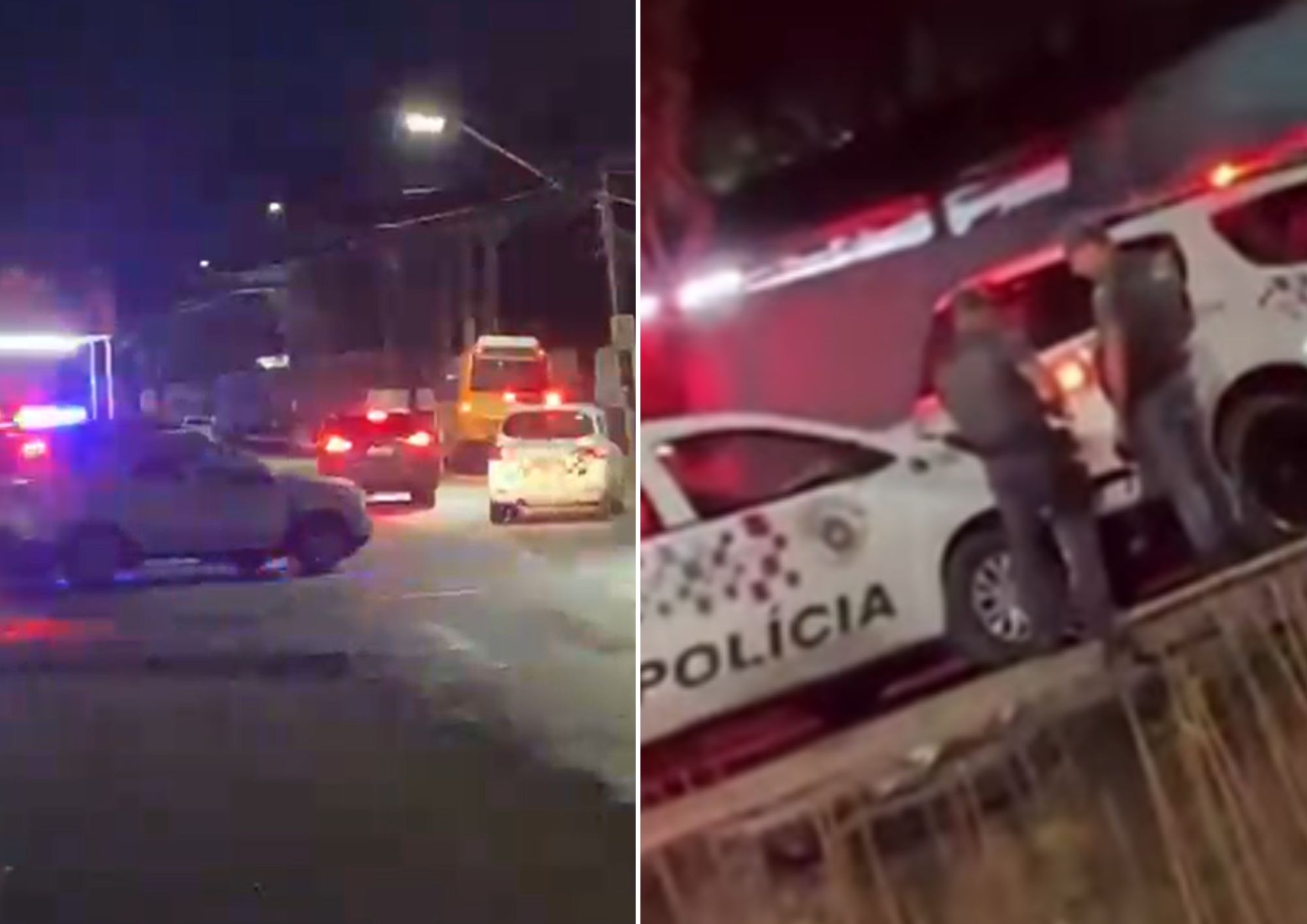 Adolescente provoca perseguição em Guarujá, SP, ao fugir da PM com carro que pegou escondido do pai