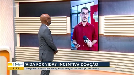 Campanha visa suprir estoques de sangue no Hemopa Santarém