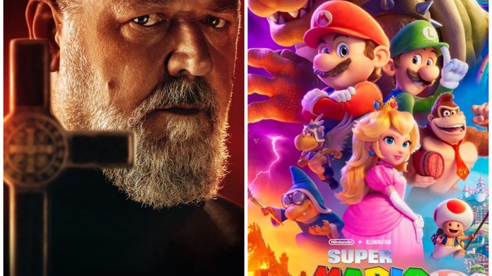 Super Mario Bros' e 'O Exorcista do Papa' estreiam no cinema de