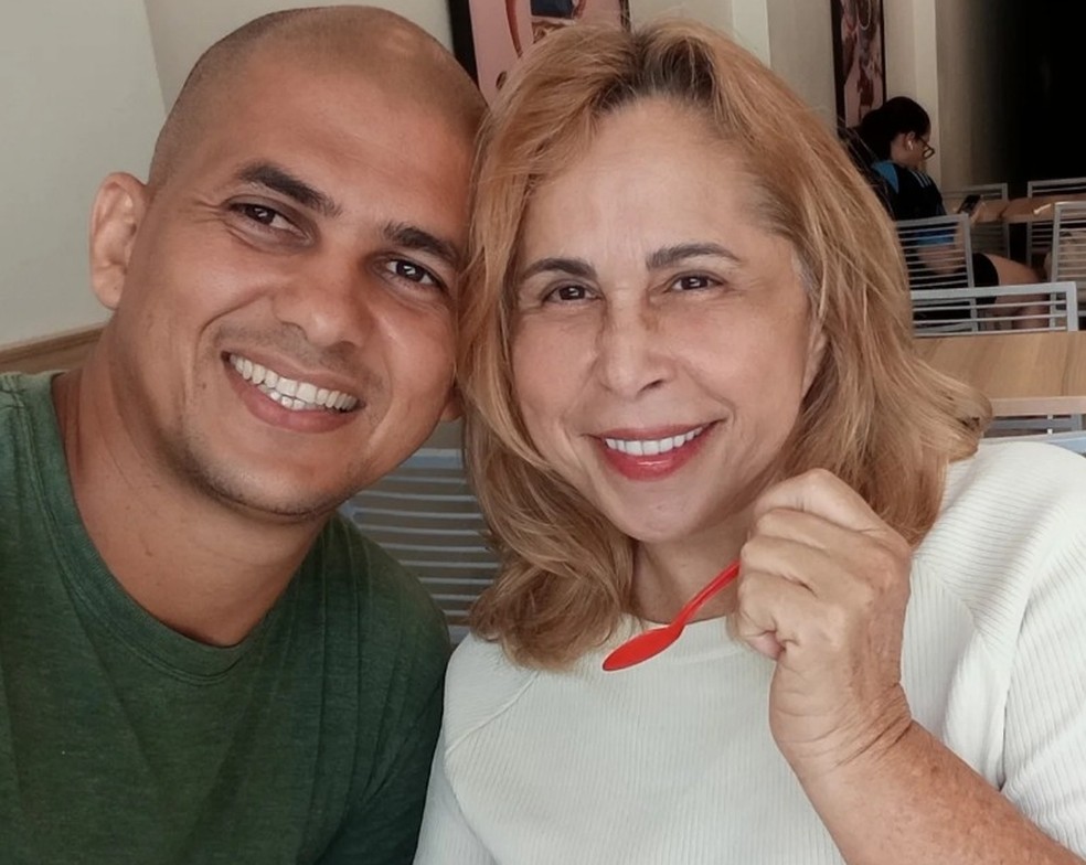 Jackson Pinto da Silva foi preso suspeito de matar Nilza Moura de Souza Antunes — Foto: Reprodução