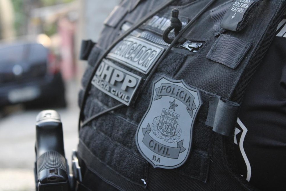 Homem era principal alvo da Operação Saigon, segundo a Polícia Civil da Bahia — Foto: Ascom PC/Cândido Vinícius
