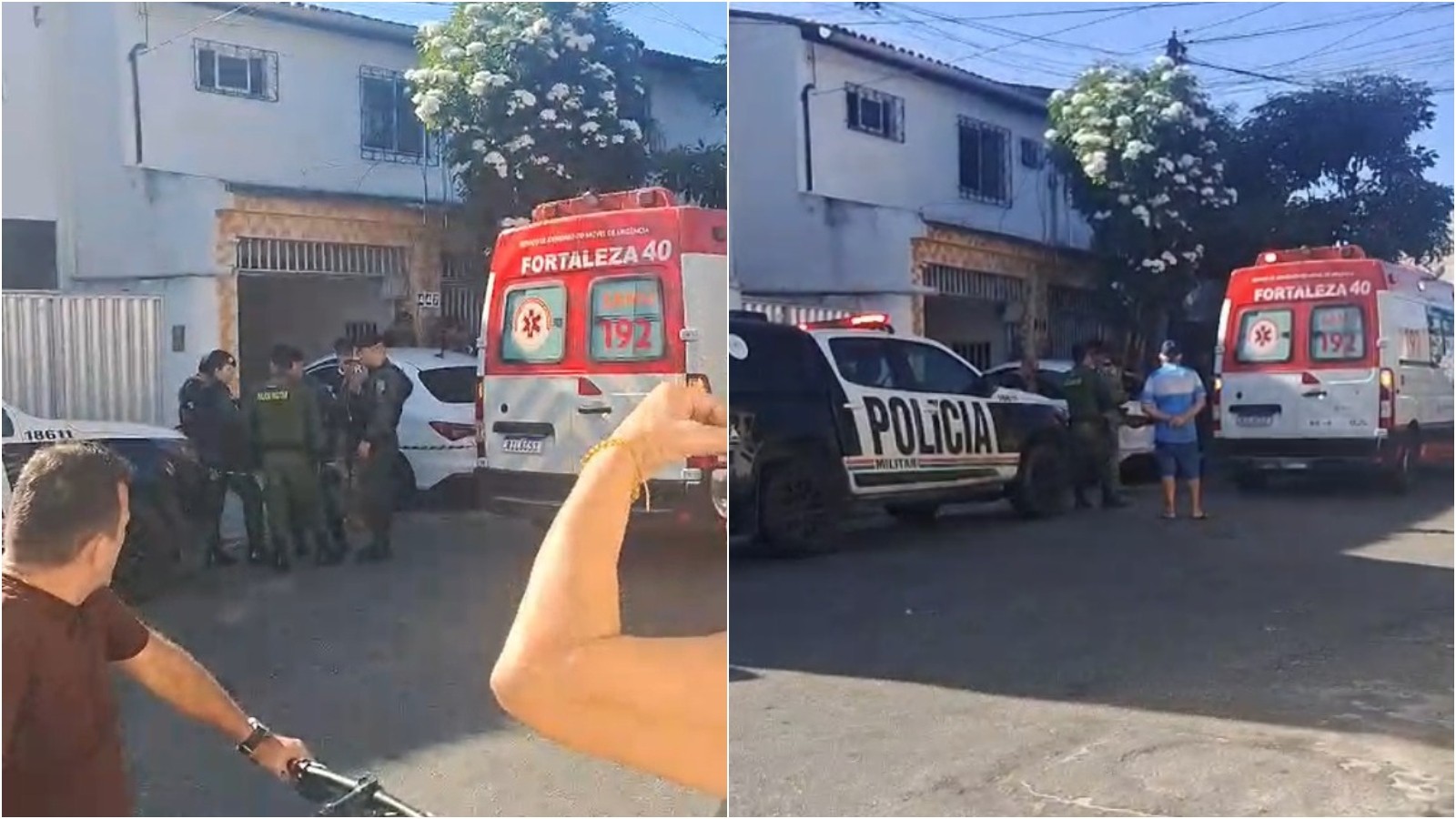 Policial civil atira e mata assaltante que fazia mulher refém dentro de carro em Fortaleza