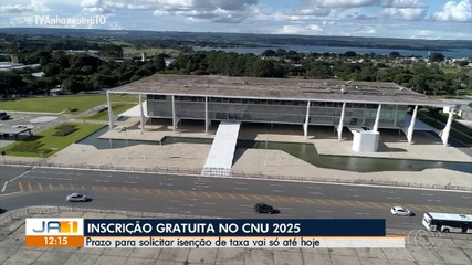 CNU 2025: prazo para solicitar isenção da taxa de inscrição termina nesta terça-feira (8)